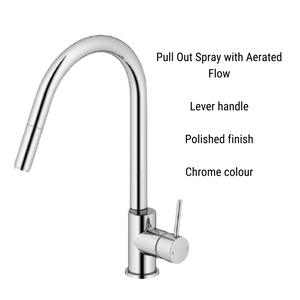 Pullout kitchen mixer - Supplied and Installed